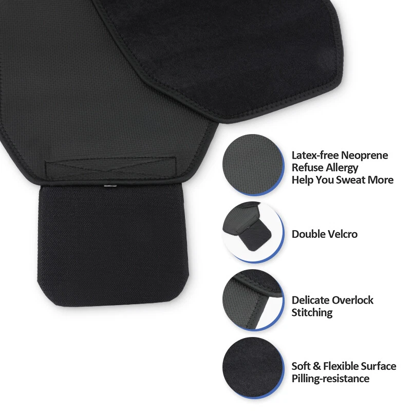 Cinturón recortador de cintura para hombres envoltura de sudoración abdomen estómago pérdida de peso quemador de grasa delgado Foto 3 de 4