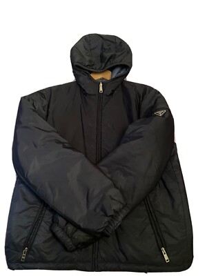 Prada Windbreaker Reversible Down Filled Windbreaker Jacket