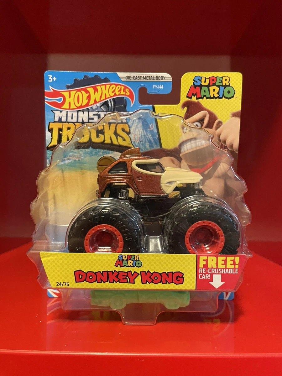  Hot Wheels Monster Trucks Super Mario, [red] Mario