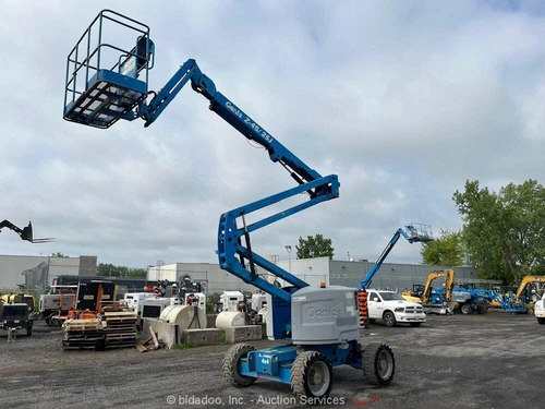 2013 Genie Z-45/25J 45' 4WD Diesel Articulating Boom Lift Man Aerial bidadoo