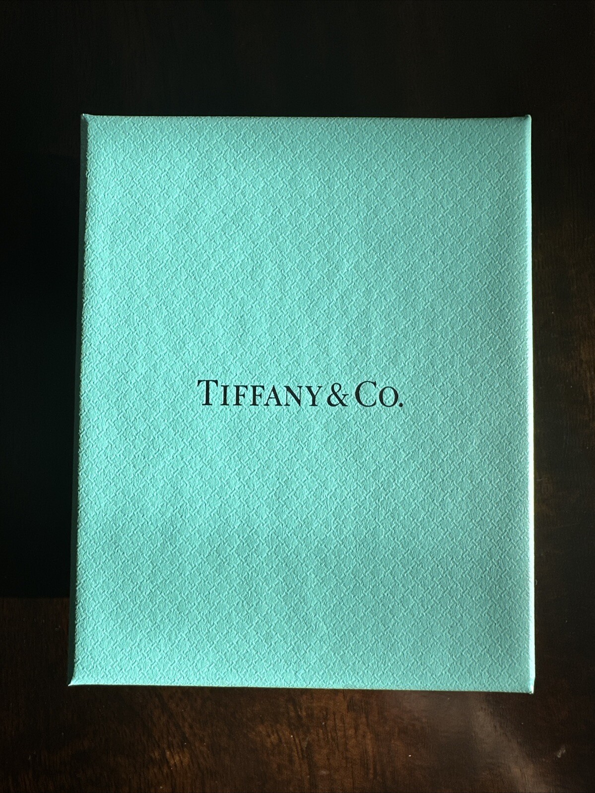 Tiffany & Co Genuine Empty Blue Gift Box 4x3x1.5 Inches