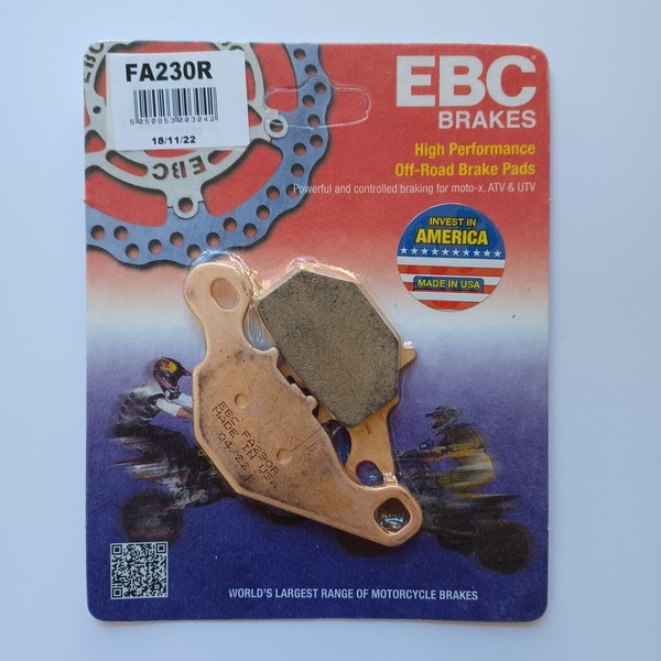 EBC Vollmetall BremsbeläGe FüR Suzuki RM80 Vorderachse 1996-2001 FA230R-image