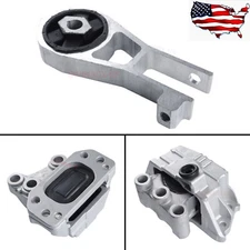 3pcs Set Engine Mounts & Transmission Mount For Jeep Cherokee 2.4L 2014-2019