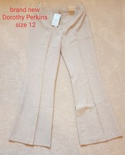 Image of Dorothy Perkins Ladies Trousers New 12