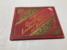 SOUVENIR OF CHATTANOOGA LOOKOUT MOUNTAIN AND BATTLEFIELD PLB UNION NEWS CO NY