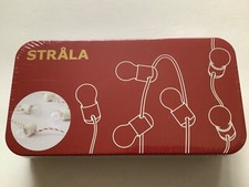 IKEA STRALA LED string light w/ 12 lights, battery operated, gift box 304.408.99