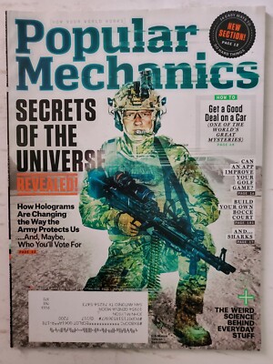 Popular Mechanics July/August 2015 Vol 192 #7 Secrets Of The Universe Revealed