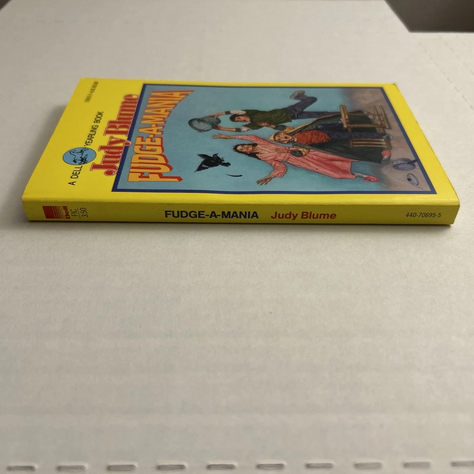 Fudge-A-Mania Judy Blume Paperback Book 1990 1st Print ~ New Unread 🔥 Foto 3 de 4