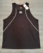 Canterbury Training Tank Top Black-White