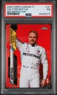 2020 TOPPS CHROME FORMULA 1 RED REFRACTOR #151 VALTTERI BOTTAS 5/5 PSA 7
