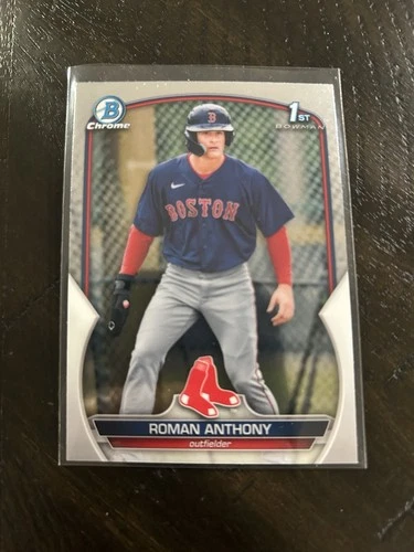 ROMAN ANTHONY Red Sox 2023 Bowman 1st Chrome rookie card #BCP-71 Hot 🔥