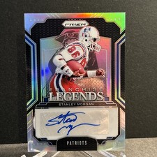 2024 Panini Prizm Football Stanley Morgan Franchise Legends Auto /149 #FL-SMN