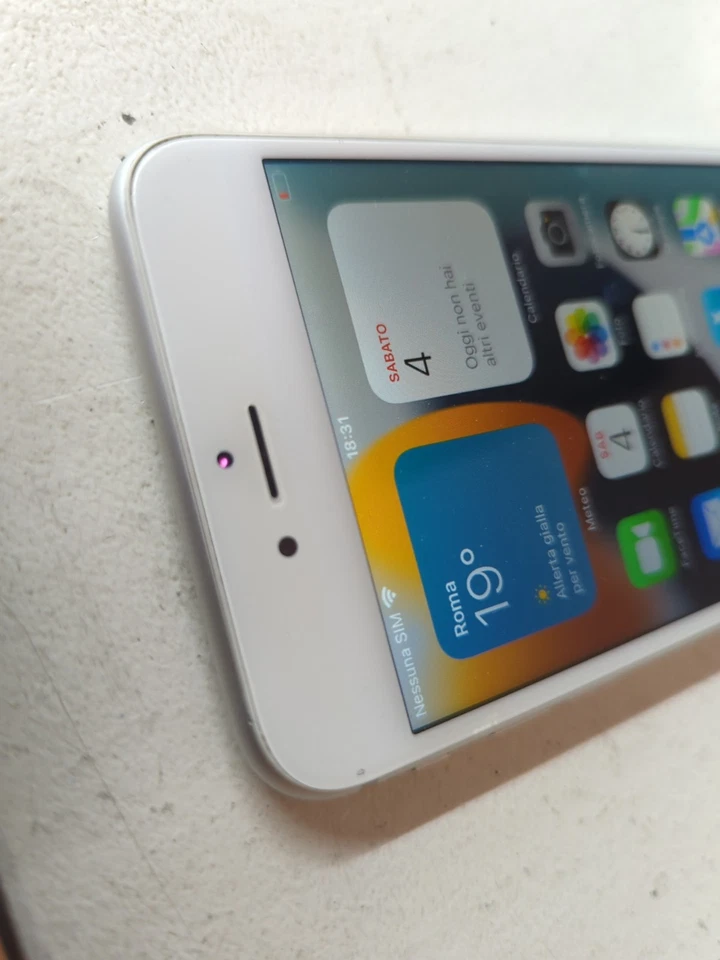 Apple iPhone 6s Plus - 64GB - SILVER ARGENTO *LEGGI BENE* - Immagine 3 di 4