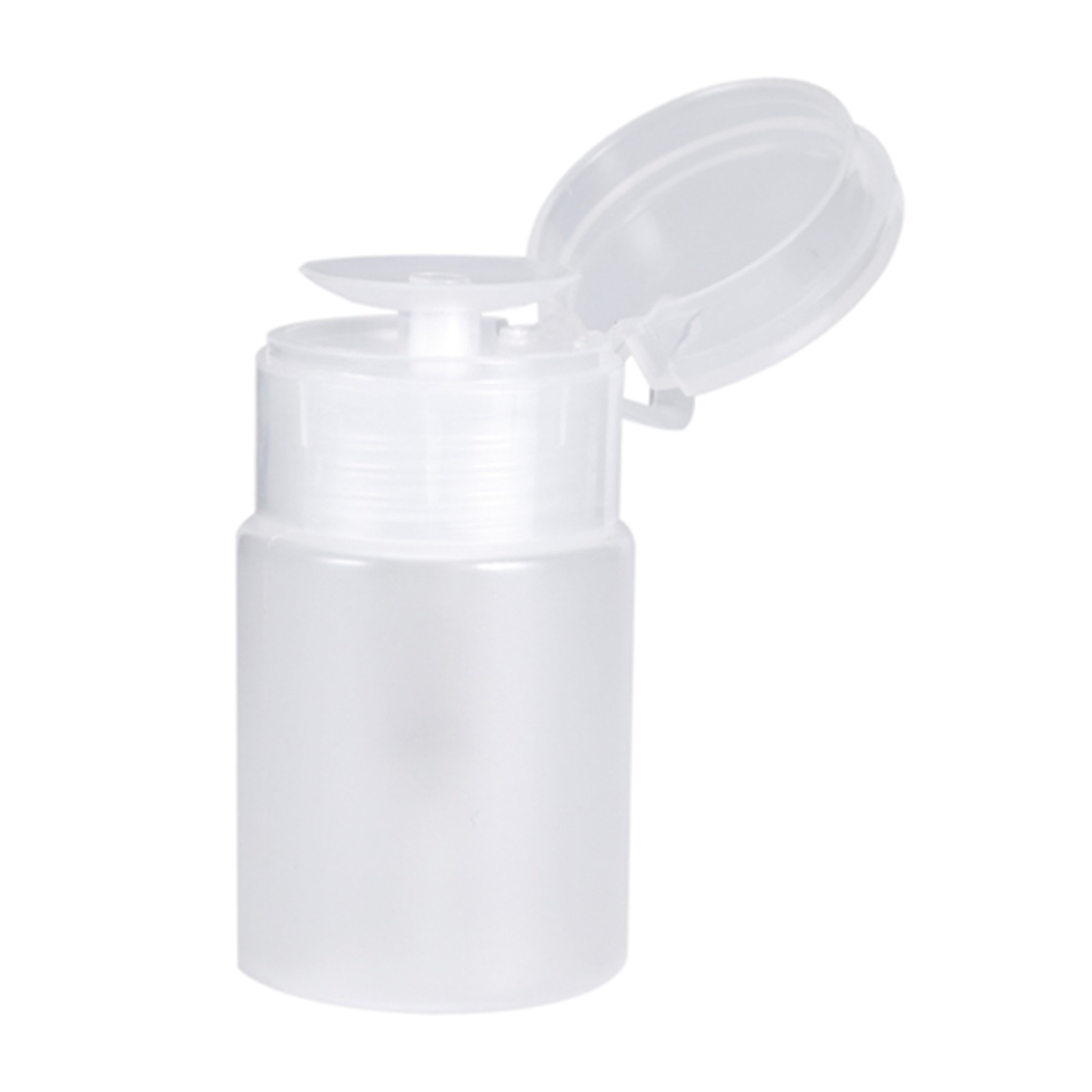 60ML Pump Dispenser Nail Polish Remover Alcohol Liquid Makeup Cosmetic Travel