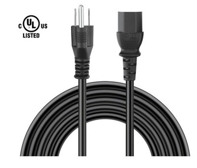 UL 6ft AC Power Cord for AoraPulse and Trekora Vibration Plate Exercise Machine