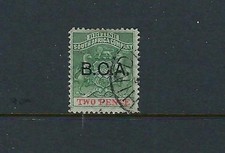 British Central Africa 2d Sea-Green & Vermilion. FU. CV £6