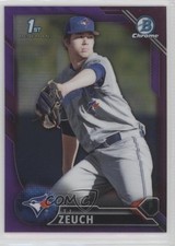 2016 Bowman Draft Chrome Picks Purple Refractor 192/250 TJ Zeuch #BDC-69 5qi
