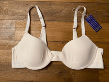 Pepper 36A NWT ultimate contour T-shirt bra white smoke