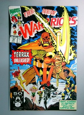 New Warriors #16 NM Terrax Marvel 1991
