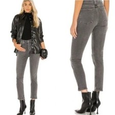 AGOLDE Nico High Rise Slim Fit Straight Jeans