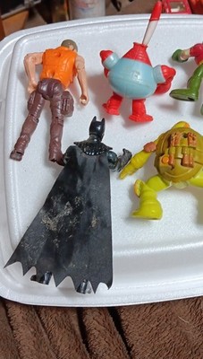DC Nickelodeon Cartoon & TV Character Mixed Lot Batman TMNT Mr. Krabs 4 Figures