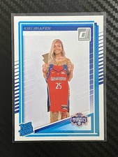 2025 Panini Donruss WNBA Kiki Iriafen #94 Rated Rookie Washington Mystics