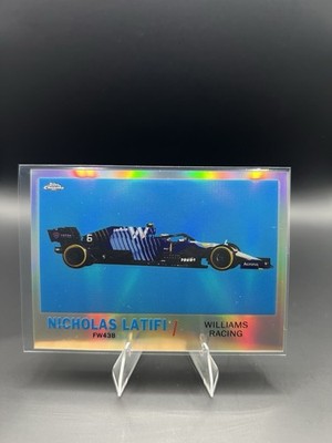 2021 Topps Chrome Formula 1 NICHOLAS LATIFI F1 Refractor Williams #T61-NL
