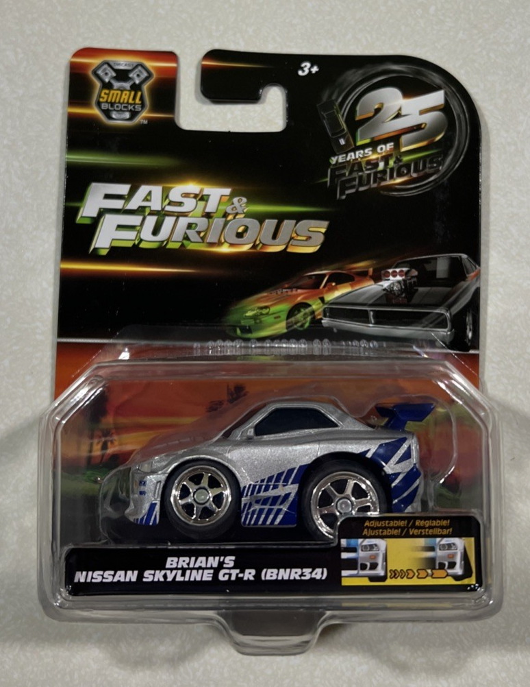 NEW 2026 JADA 25 YEARS FAST & FURIOUS SMALL BLOCKS BRIAN'S NISSAN