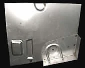 Studebaker Coupe Trunk Floor Corner Patch W/Corner Support Right 53-64