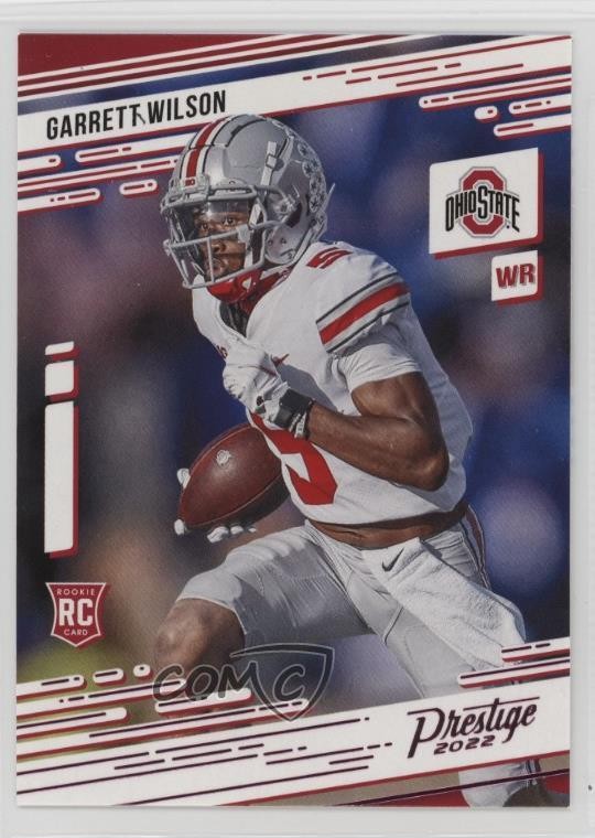 2022 Panini Chronicles Draft Picks Prestige Pink Garrett Wilson #7 Rookie RC 7u1