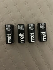 MELT COSMETICS Ultra-Matte Lipstick DARK ROOM .049oz Travel Size Mini x3