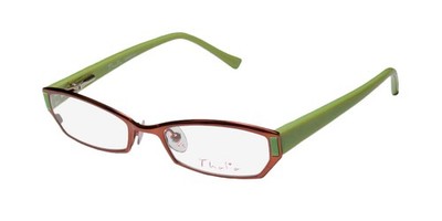 NEW THALIA SENCILLA STAINLESS STEEL TWO-TONE HIP EYEGLASS FRAME/GLASSES/EYEWEAR