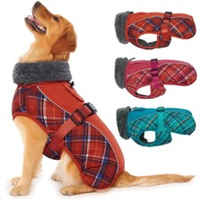 Hundemantel Winter, , Fleece, Reflektierend, Verstellbar, Hundejacke