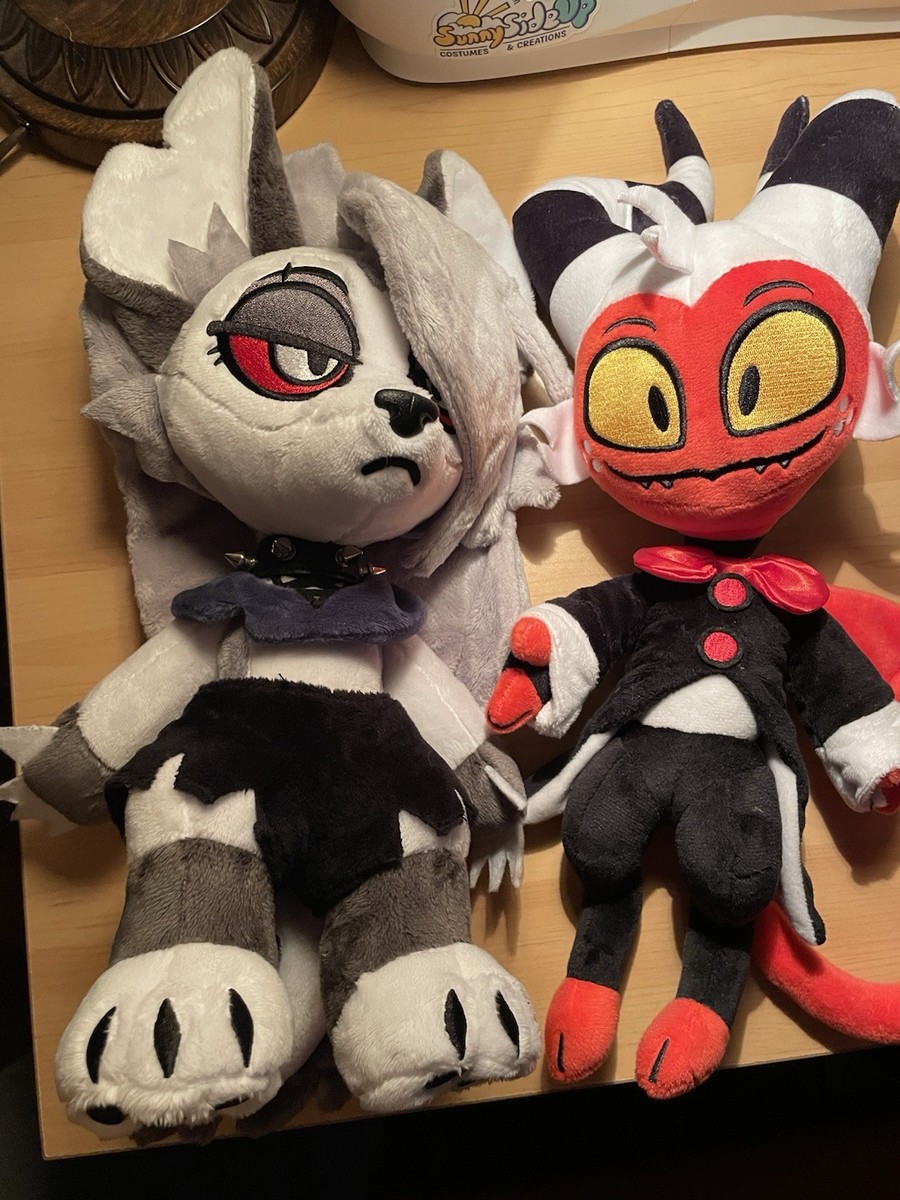 Helluva Boss Premium Loona And Moxxie Plush Bundle Hazbin