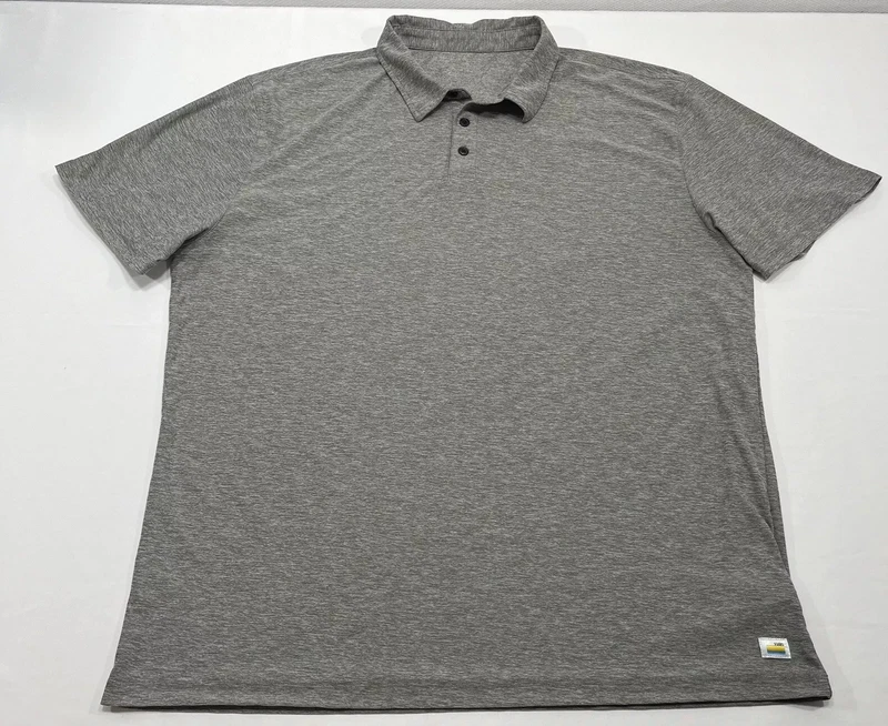 vuori polo strato tech short sleeve performance stretch shirt