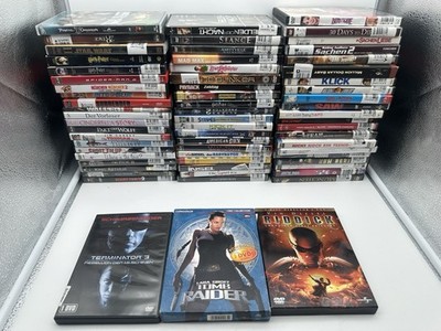 DVD Konvolut 65x Filme Action Komödie Klassiker Thriller Sammlung Blockbuster
