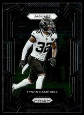 2023 Panini Prizm Tyson Campbell Jacksonville Jaguars #140