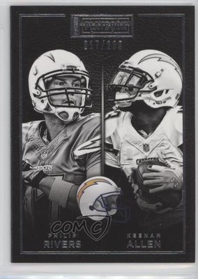 2015 Panini Playbook 17/299 Keenan Allen Philip Rivers #10 7l6