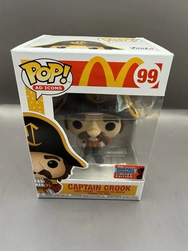 Funko Pop! Ad Icons McDonalds #99 Captain Crook 2020 NYCC Fall Convention