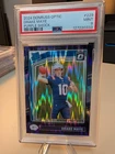 2024 Panini Optic - Rated Rookie Drake Maye #229 Purple Shock Prizm (RC) PSA 9