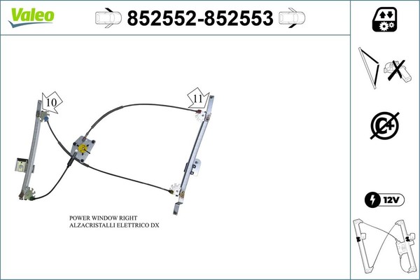 Valeo Fensterheber 852552 FüR Audi A5 8T3 Tfsi TDI Quattro FSI RS5-image