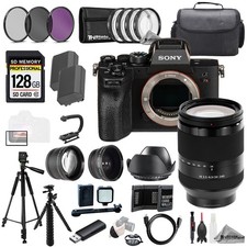 Sony a7R IVA  FE 24-240mm f/3.5-6.3 OSS Lens 128GB Ext Bat 9 PC Filtr MEGA Kit