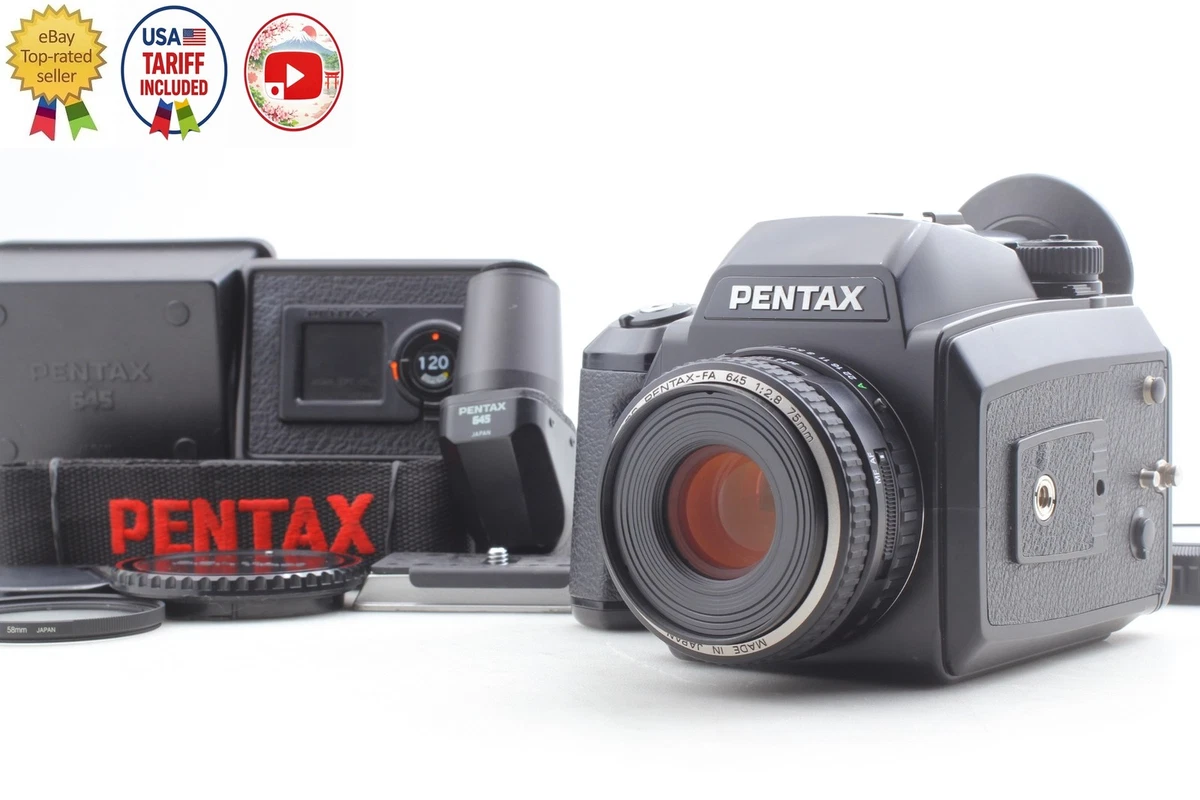 PENTAX ペンタックス645N FA75mmF2.8 120フィルムマガジン 25+ Pentax 645n for sale | Updated Oct 2026