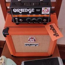 Orange Micro Dark Head Amp PPC108 Speaker Cabinet 20W Electric Guitar