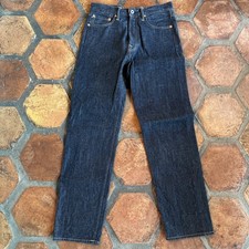 Red Tornado Jeans Men  s Size 30x32 Selvedge Denim Dark Wash