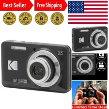 Lightweight 16MP PIXPRO FZ55 Camera with 28mm Wide Angle & Vivid HD Video