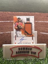 2025 Panini Impeccable Elegance #9 Bryce Eldridge Rookie PATCH AUTO 57/99