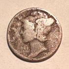 1917 Mercury Dime 10C Silver 0.900 Philadelphia Business Strike KM#140 — photo 1