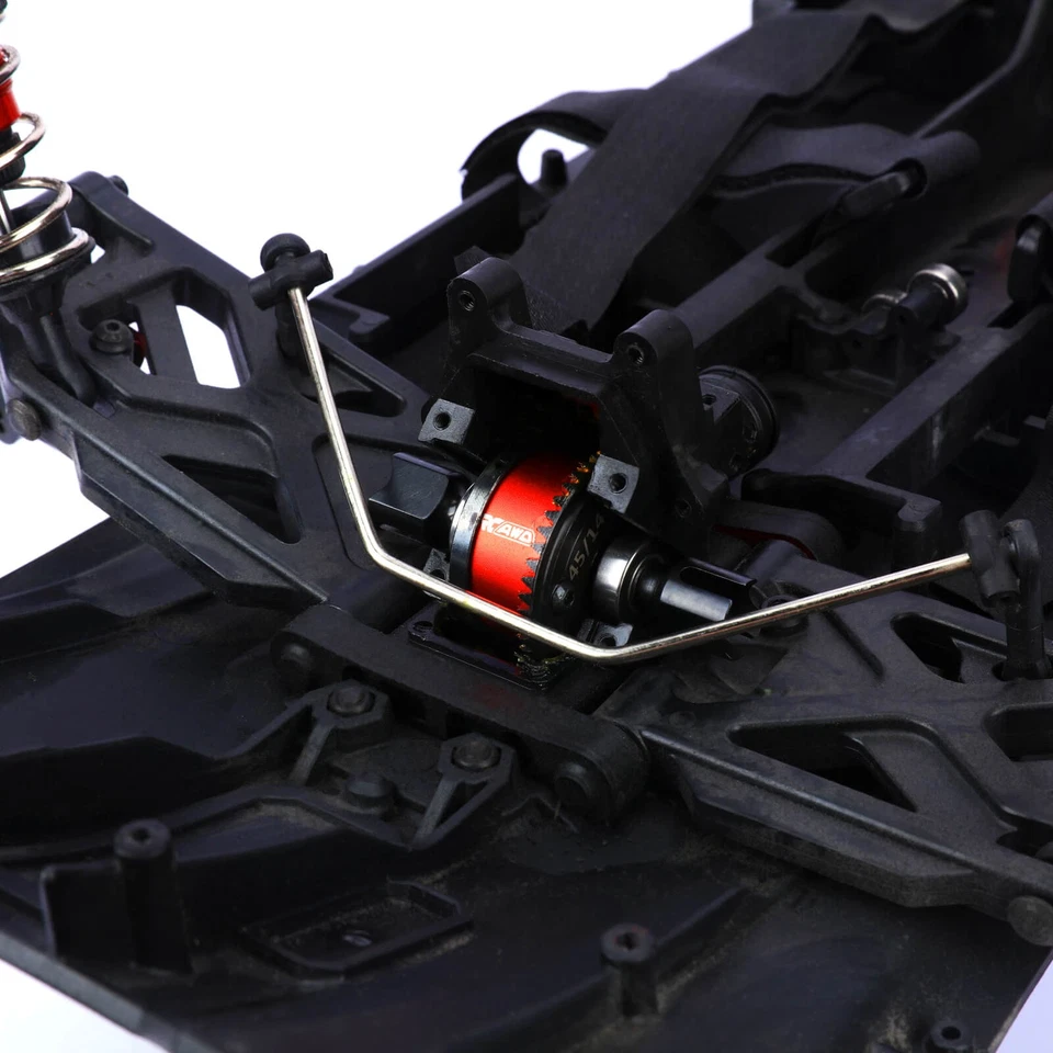 Juego de Diff 45T Diff Gear 14T Engranaje de Entrada para Arrma Kraton Typhon Mojave 6S Actualizaciones Foto 4 de 4