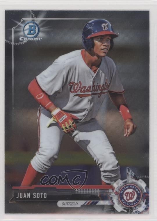 2017 Bowman Draft Chrome Juan Soto #BDC-162 12g7